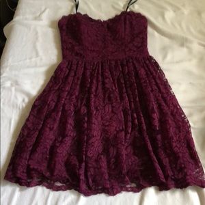 Purple dress
